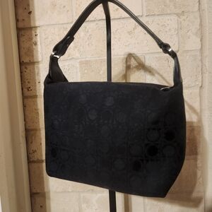 Salvatore Ferragamo Black Shoulder Bag